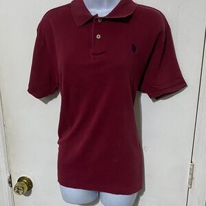 U.S. Polo Assn. Men's Polo Shirt - Deep Red